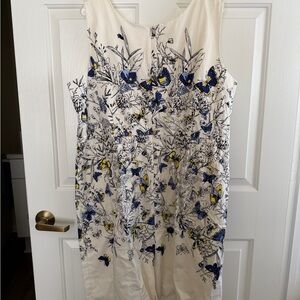 Talbots Floral Print Sleeveless Dress